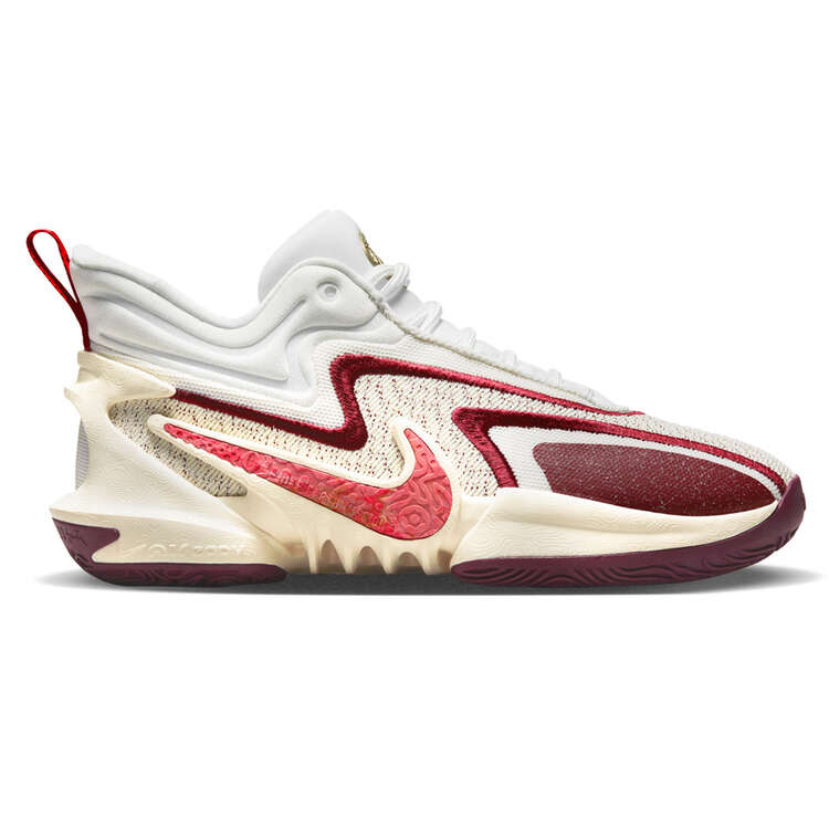 Nike Cosmic Unity 2 Sisterhood Basketball Shoes, White/Red, rebel_hi-res