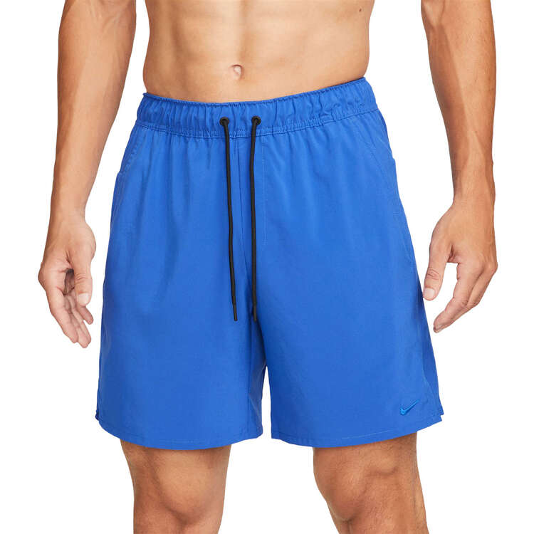 Nike Mens Dri-FIT Unlimited 7-inch Shorts Blue S, Blue, rebel_hi-res