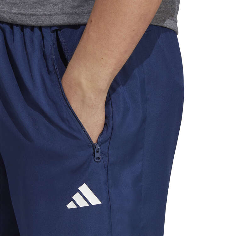 adidas Mens Train Essentials Woven Training Shorts, Navy, rebel_hi-res
