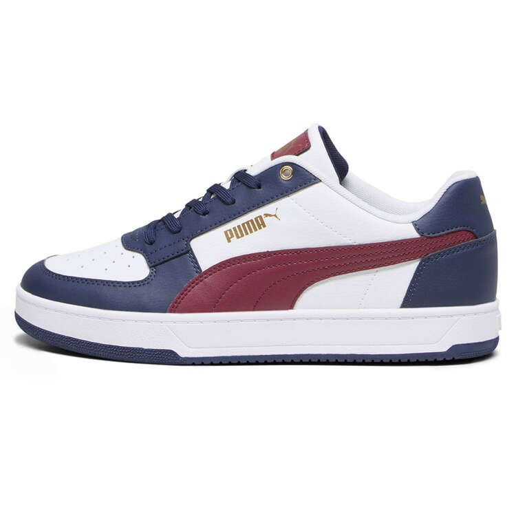 Puma Caven 2.0 Mens Casual Shoes White/Navy US 8, White/Navy, rebel_hi-res