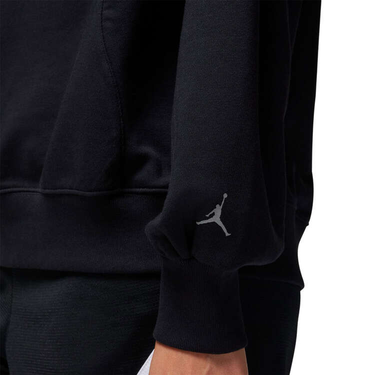 Jordan Womens Sport Graphic Fleece Sweatshirt, Black, rebel_hi-res