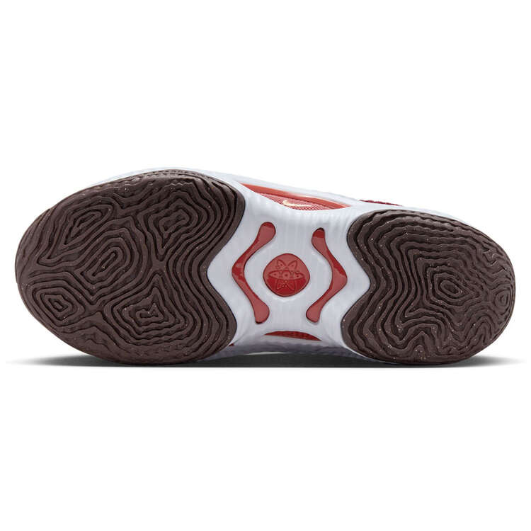 Nike Cosmic Unity 'Cedar' Basketball Shoes, Red/Grey, rebel_hi-res