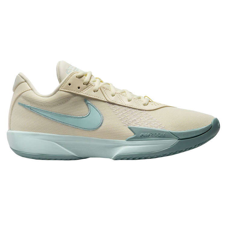 Nike Air Zoom G.T. Cut Academy Basketball Shoes, White/Blue, rebel_hi-res