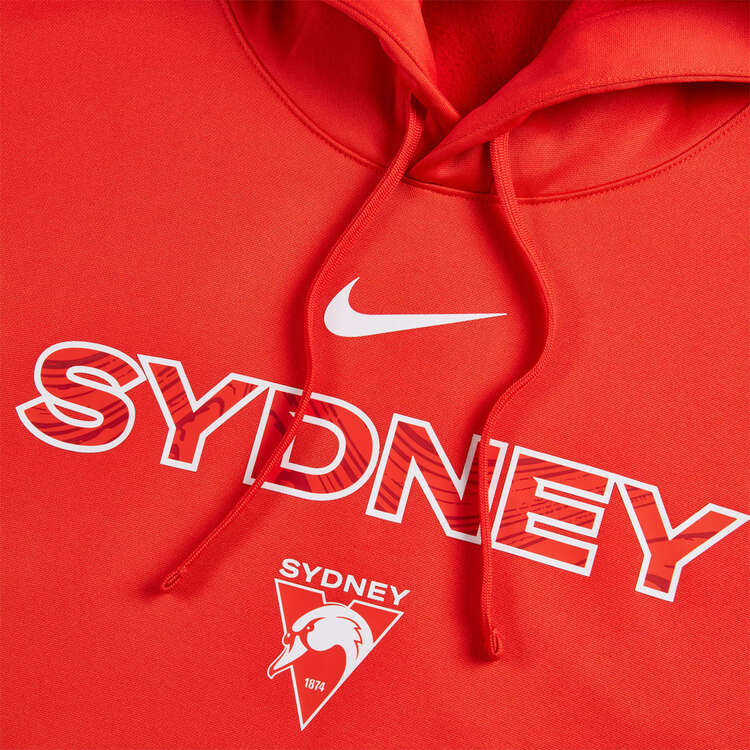 Sydney Swans 2024 Mens Hoodie, Red, rebel_hi-res