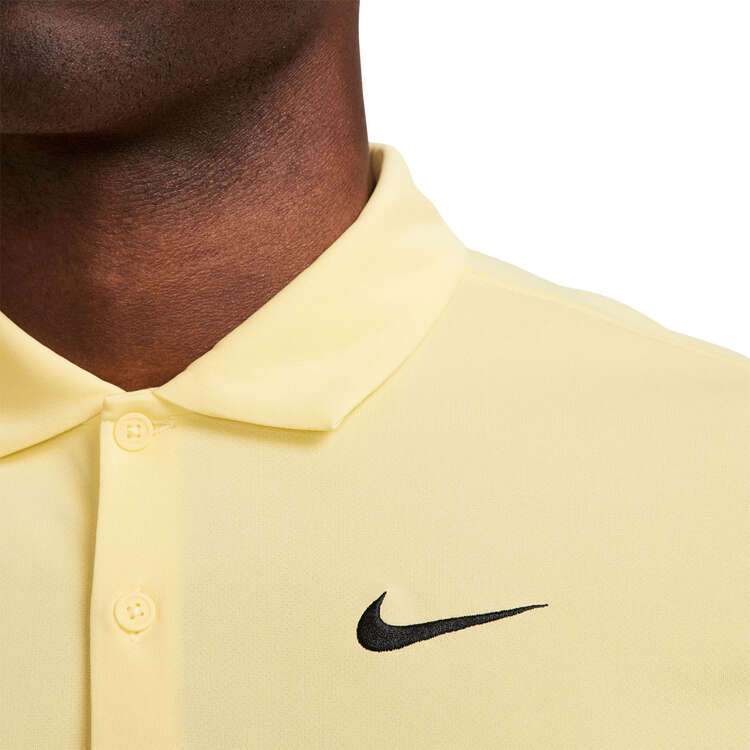 NikeCourt Mens Dri-FIT Tennis Polo, Yellow, rebel_hi-res