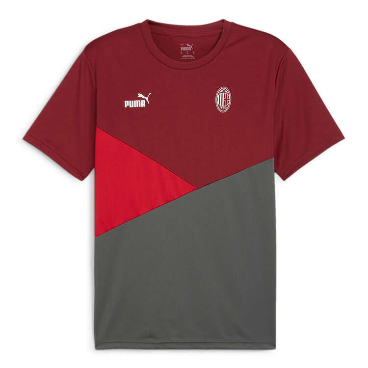 AC Milan 2023/24 Mens Tee, Red/Grey, rebel_hi-res