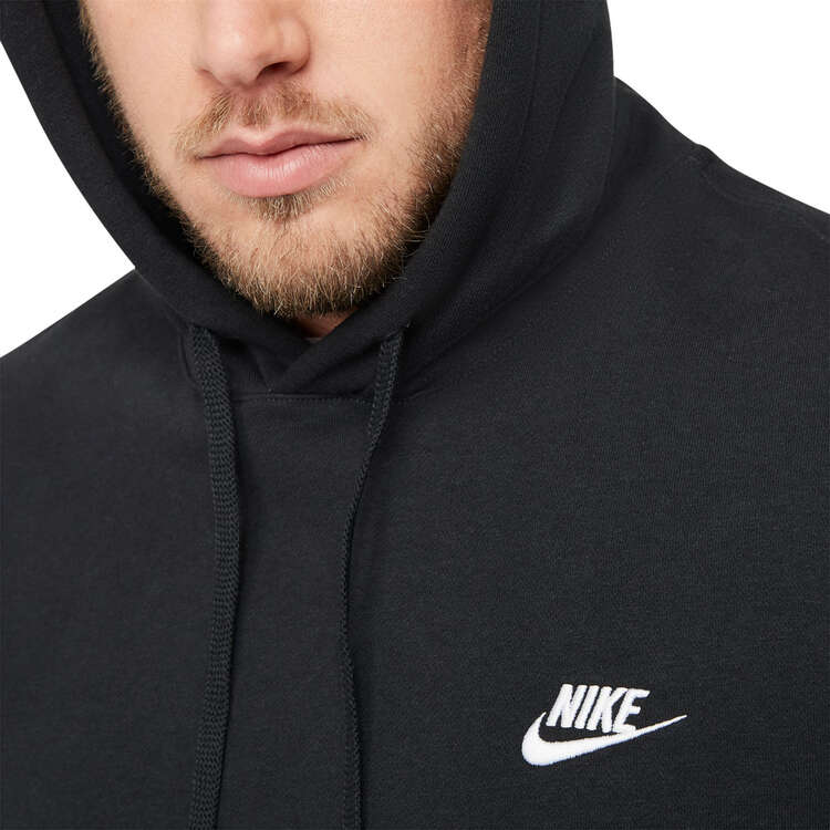 Nike Mens Sportswear Club Fleece Pullover Hoodie, Black, rebel_hi-res