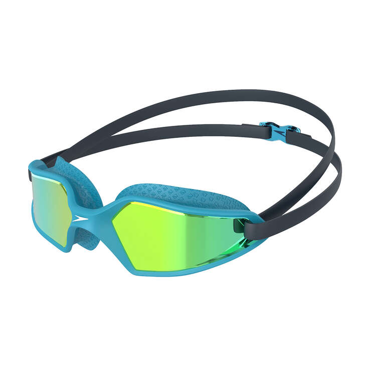Speedo Hydropulse Mirror Junior Swim Goggles, , rebel_hi-res