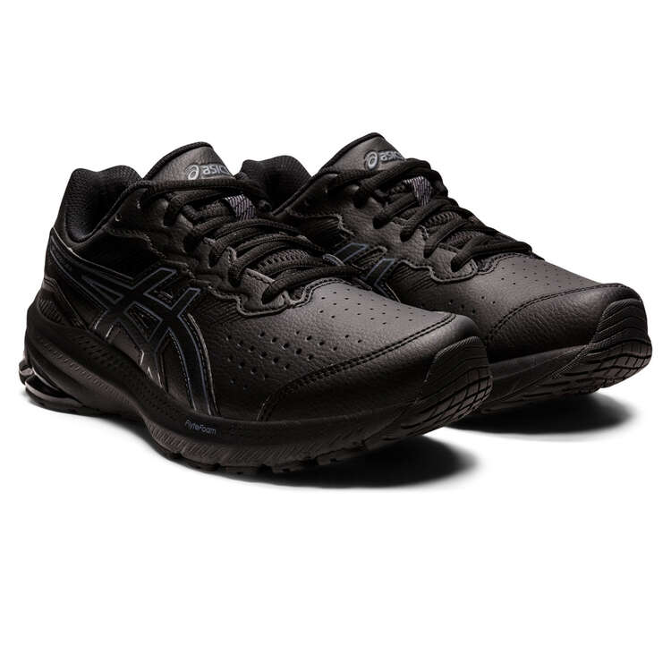 Asics GT 1000 LE 2 D Womens Walking Shoes Black US 6, Black, rebel_hi-res