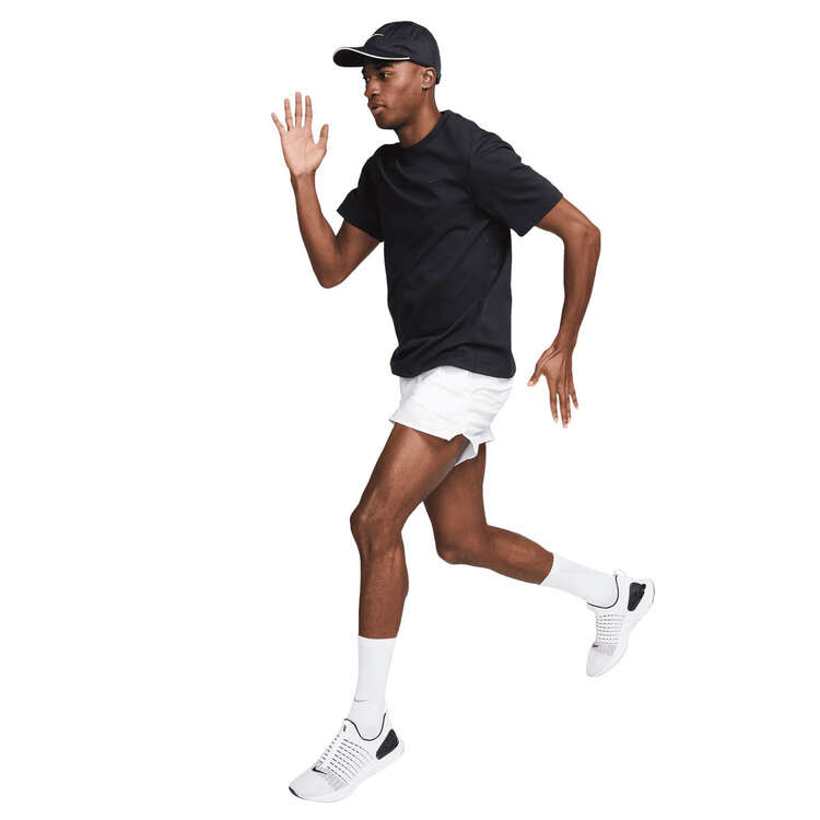 Nike Men's Dri-FIT Versatile Primary Statement Fitness Tee, Black, rebel_hi-res