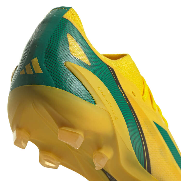 adidas X Crazyfast .1 AUS Football Boots, Yellow/Green, rebel_hi-res