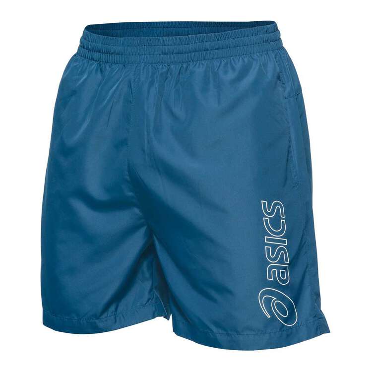 Asics Mens Essential Logo 5in Training Shorts, , rebel_hi-res