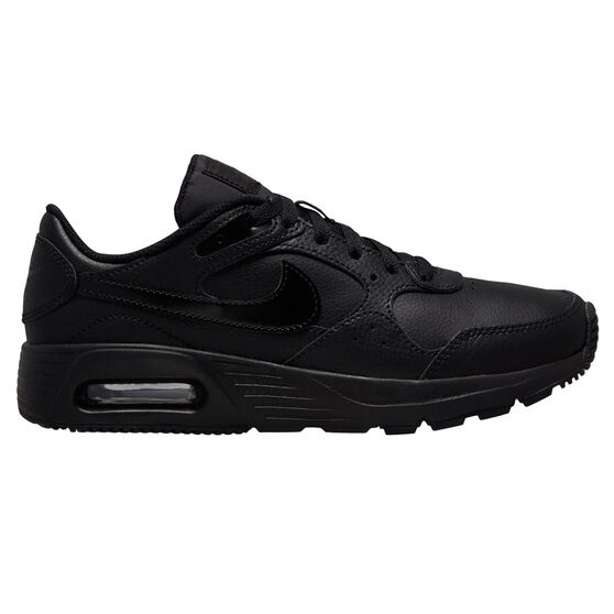 Nike Air Max SC Leather Womens Casual Shoes, Black, rebel_hi-res