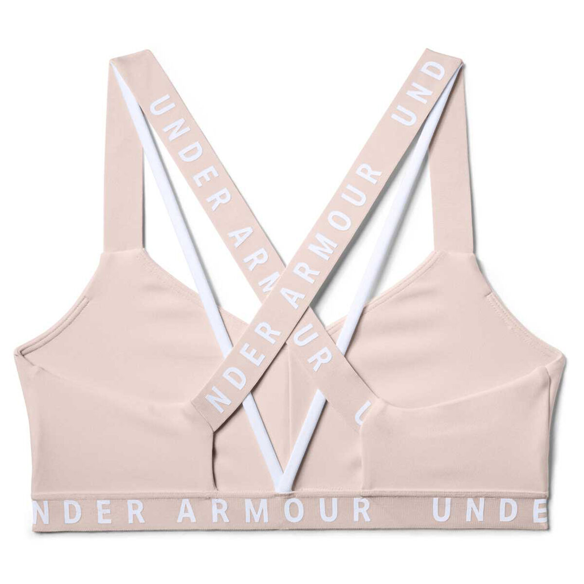 under armour sports bra pink