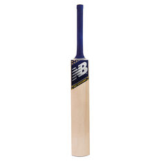New Balance DC Covert Junior Cricket Bat, Blue/Orange, rebel_hi-res