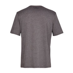 Under Armour Mens Sportstyle Left Chest Tee Charcoal XS, Charcoal, rebel_hi-res