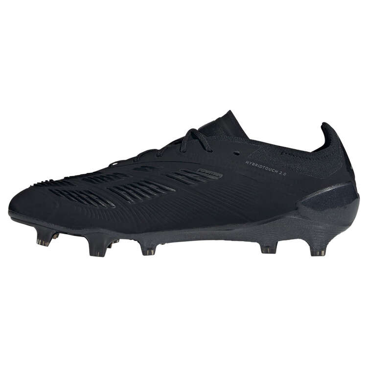 adidas Predator Elite Football Boots Black US Mens 6 / Womens 7, Black, rebel_hi-res