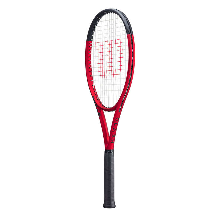 Wilson Clash 100UL V2.0 Tennis Racquet, Grey/Red, rebel_hi-res