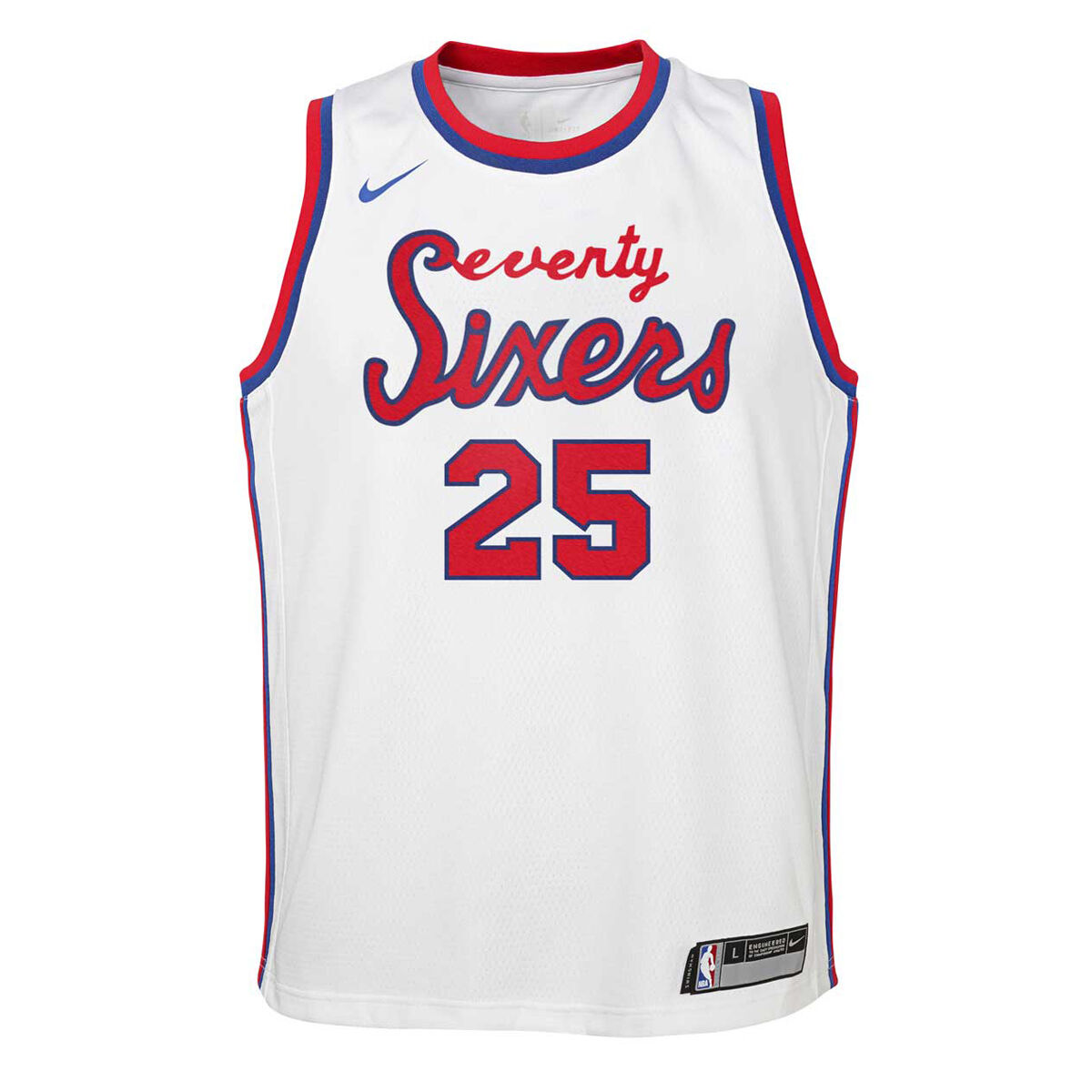 76ers white jersey