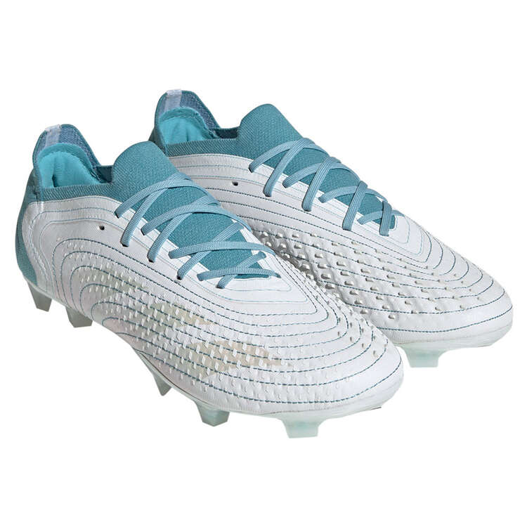 adidas X Parley Predator Accuracy .1 Football Boots, White/Blue, rebel_hi-res
