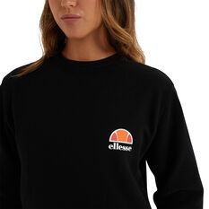 Ellesse Womens Haverford Sweatshirt, Black, rebel_hi-res