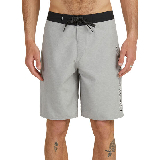 Quiksilver Mens Everyday Cutdown Board Shorts, Grey, rebel_hi-res