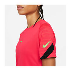 Nike Womens Dri-FIT Strike 21 Football Tee Red XS, Red, rebel_hi-res