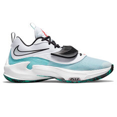 Nike Zoom Freak 3 Basketball Shoes White US 7, White, rebel_hi-res