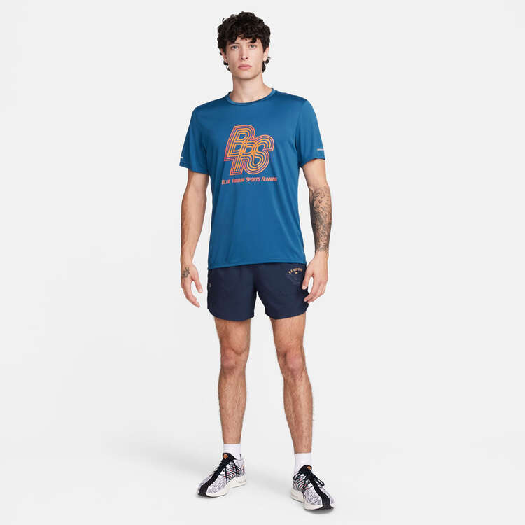 Nike Mens Running Energy Rise 365 Dri-FIT Running Tee, Blue, rebel_hi-res