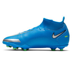 Nike Phantom GT Club DF Kids Football Boots Blue US 5, Blue, rebel_hi-res