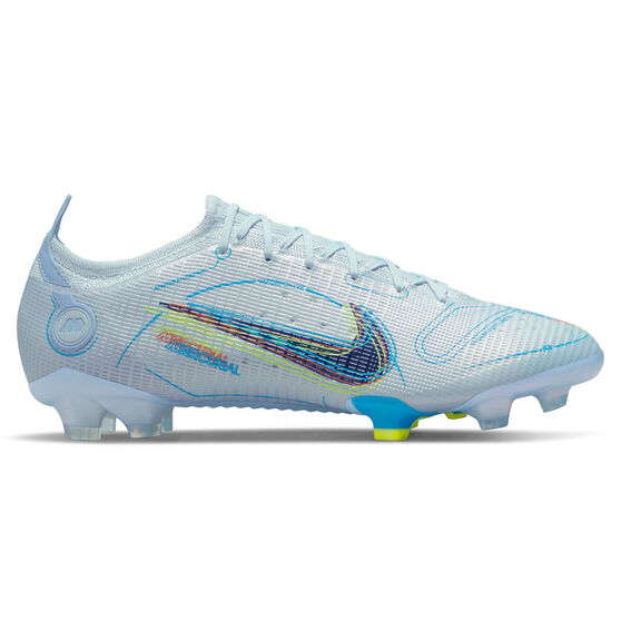 Nike Mercurial Vapor 14 Elite Football Boots, Grey/Blue, rebel_hi-res