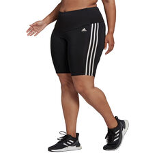 adidas Womens Designed 2 Move High-Rise Bike Shorts Black 1X, Black, rebel_hi-res