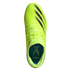 adidas X Ghosted .3 Kids Football Boots Yellow US 11, Yellow, rebel_hi-res