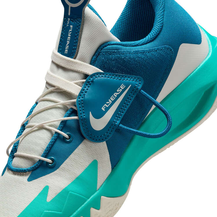 Nike Precision 6 FlyEase Basketball Shoes, Black/Green, rebel_hi-res