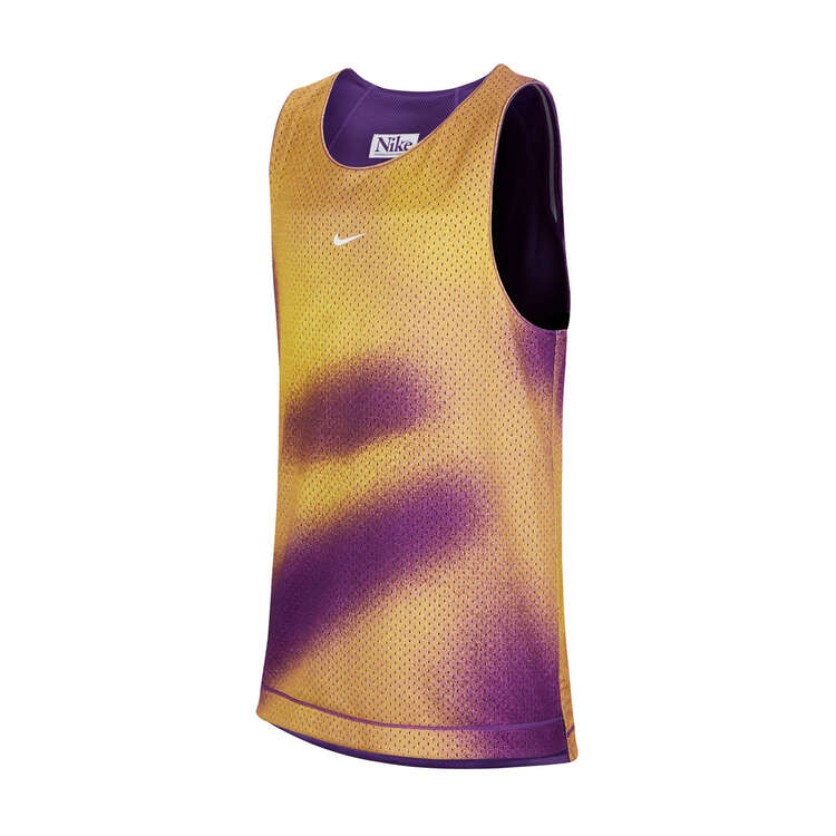 Nike Kids Culture Of Basketball Reversible Jersey, Purple, rebel_hi-res