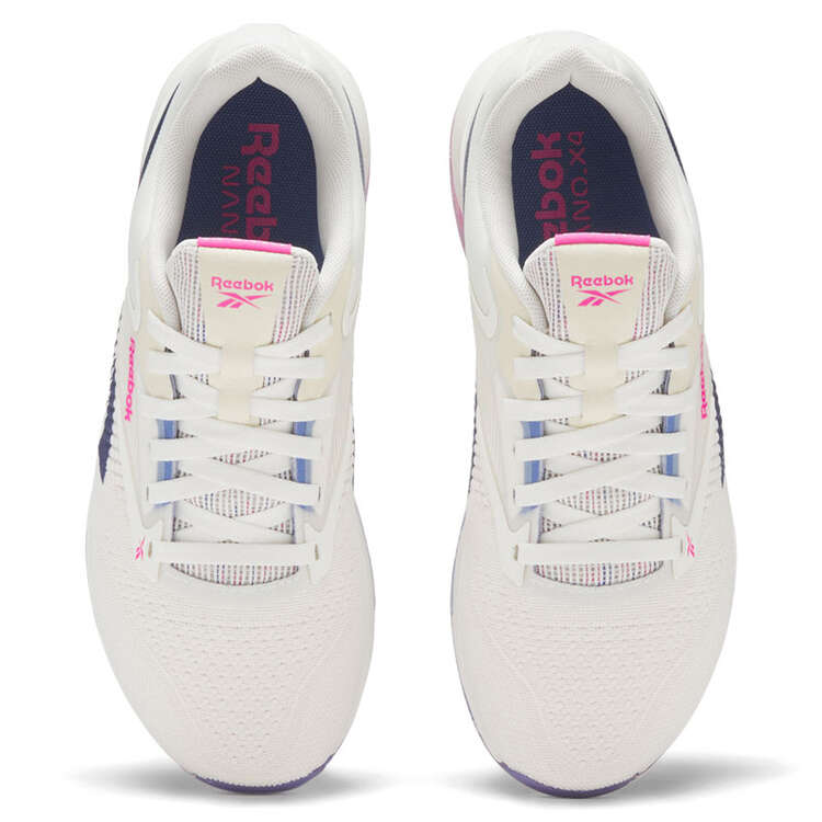 Reebok Nano X4 Womens Training Shoes, White, rebel_hi-res