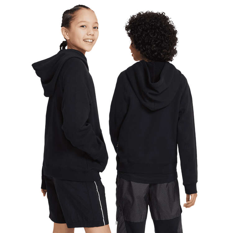 Nike Air Kids Sportswear Pullover Hoodie, Black, rebel_hi-res