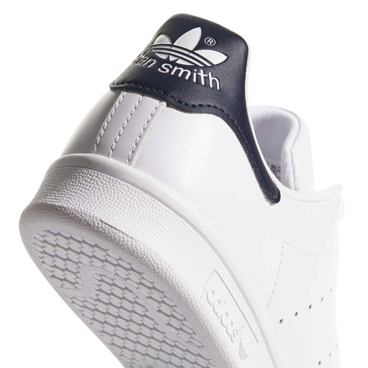 adidas Originals Stan Smith Casual Shoes White/Blue US Mens 8 / Womens 9, White/Blue, rebel_hi-res