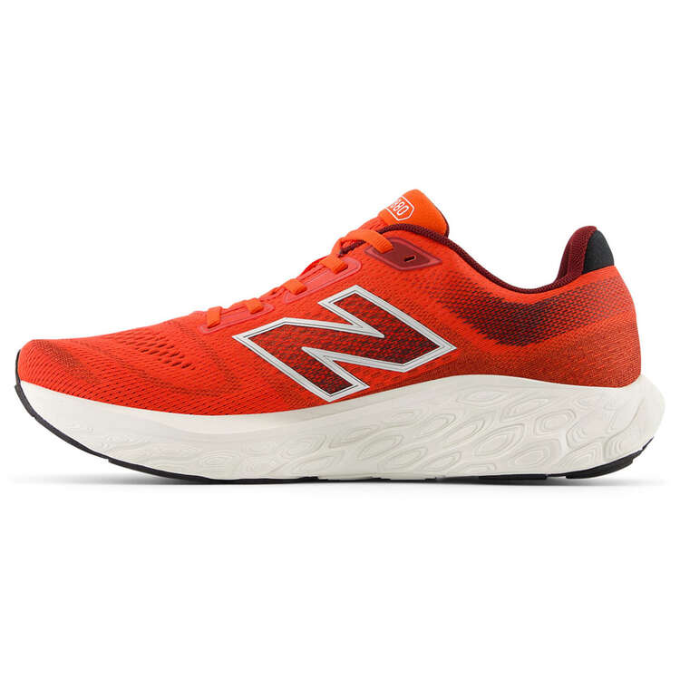 New Balance Fresh Foam 880 V14 Mens Running Shoes Red/White US 7, Red/White, rebel_hi-res