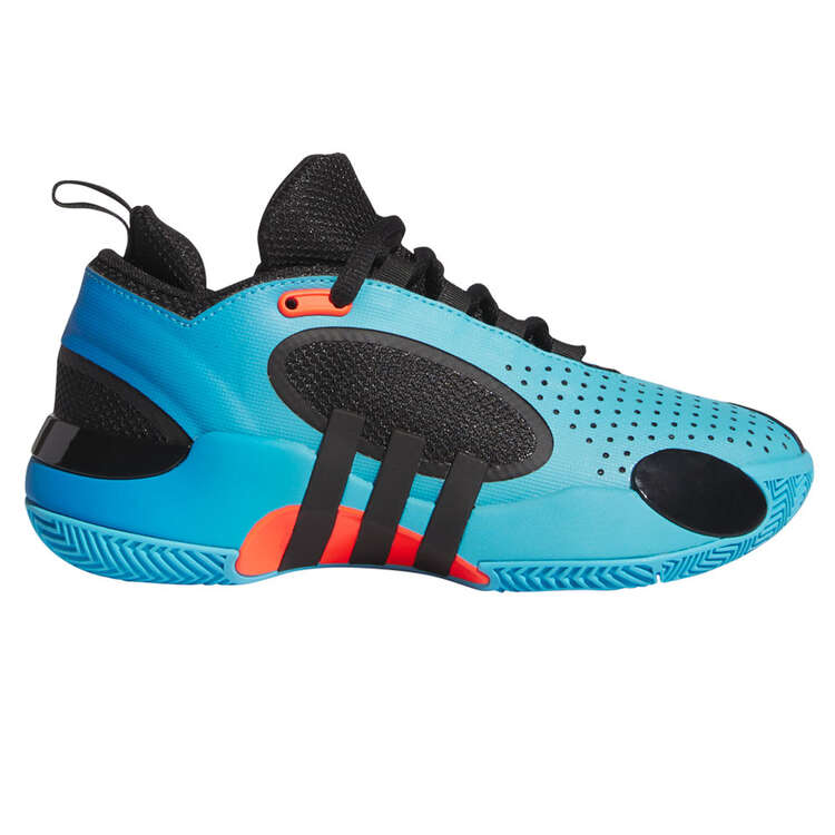 adidas D.O.N. Issue 5 Blue Sapphire GS Kids Basketball Shoes Blue/Black US 4, Blue/Black, rebel_hi-res