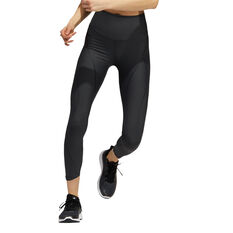 adidas Womens Yoga Primeblue 7/8 Tights Carbon XS, Carbon, rebel_hi-res