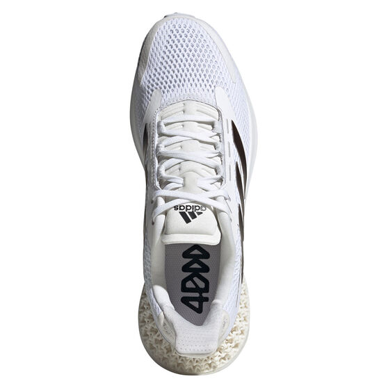 adidas 4DFWD Pulse GS Kids Running Shoes, White/Black, rebel_hi-res