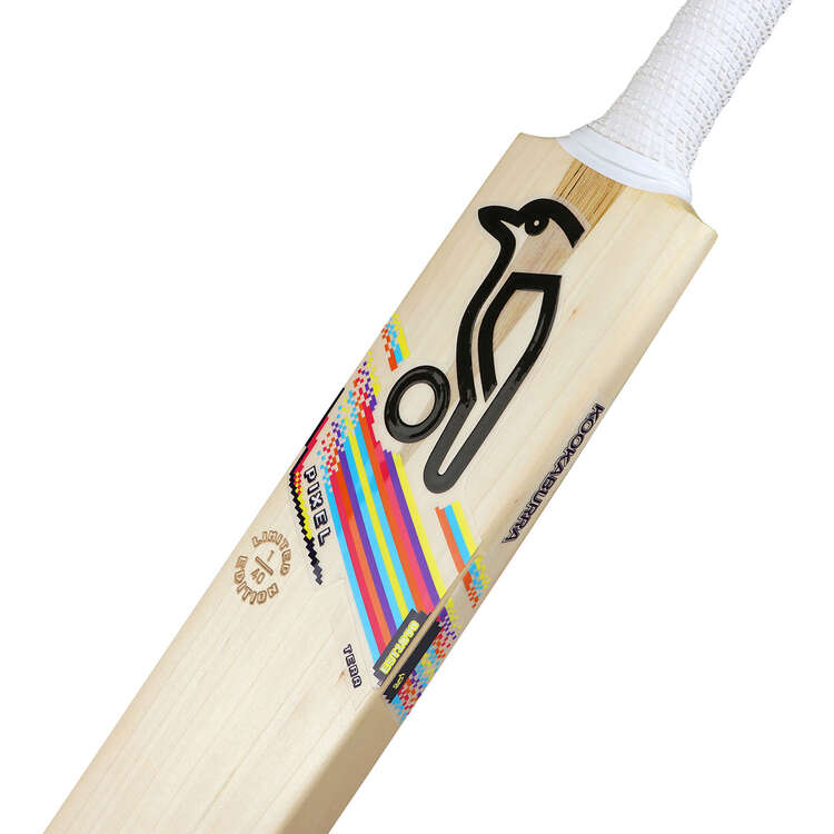 Kookaburra Pixel Tera Junior Cricket Bat, Tan/Yellow, rebel_hi-res