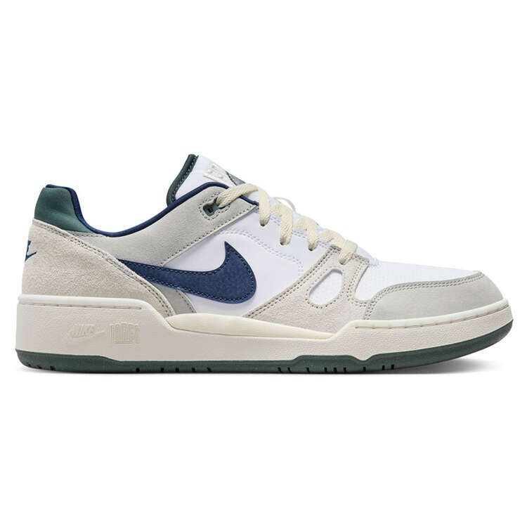 Nike Full Force Low Mens Casual Shoes, Cream/Navy, rebel_hi-res