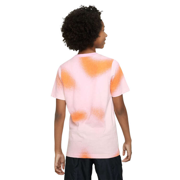 Nike Kids Sportswear Culture of Basketball Tee, Pink/Orange, rebel_hi-res