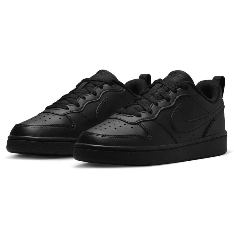 Nike Court Borough Low Recraft GS Kids Casual Shoes, Black, rebel_hi-res