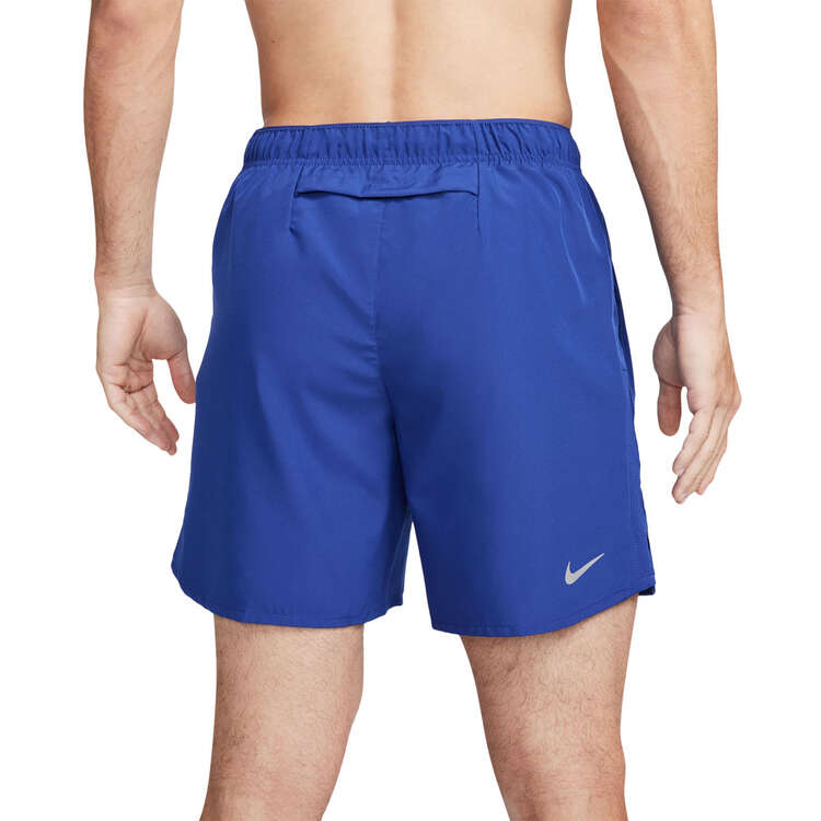 Nike Mens Dri-FIT Challenger 7-inch Unlined Running Shorts Blue M, Blue, rebel_hi-res