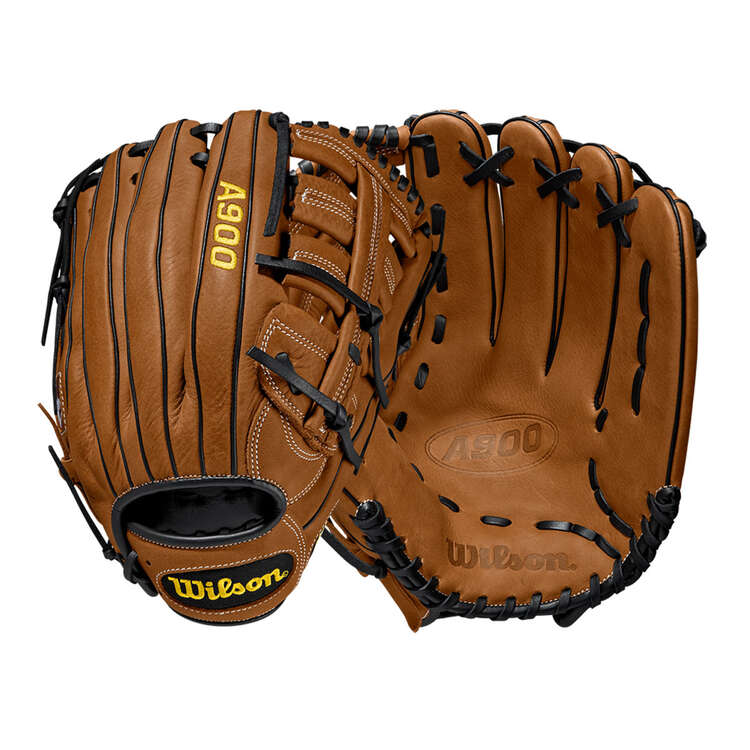 Wilson A900 Left Hand Throw Baseball Glove Tan 12.5 inch, Tan, rebel_hi-res