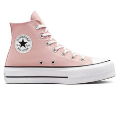 Converse Chuck Taylor All Star Canvas Lift High Womens Casual Shoes Pink/Black US 5, Pink/Black, rebel_hi-res