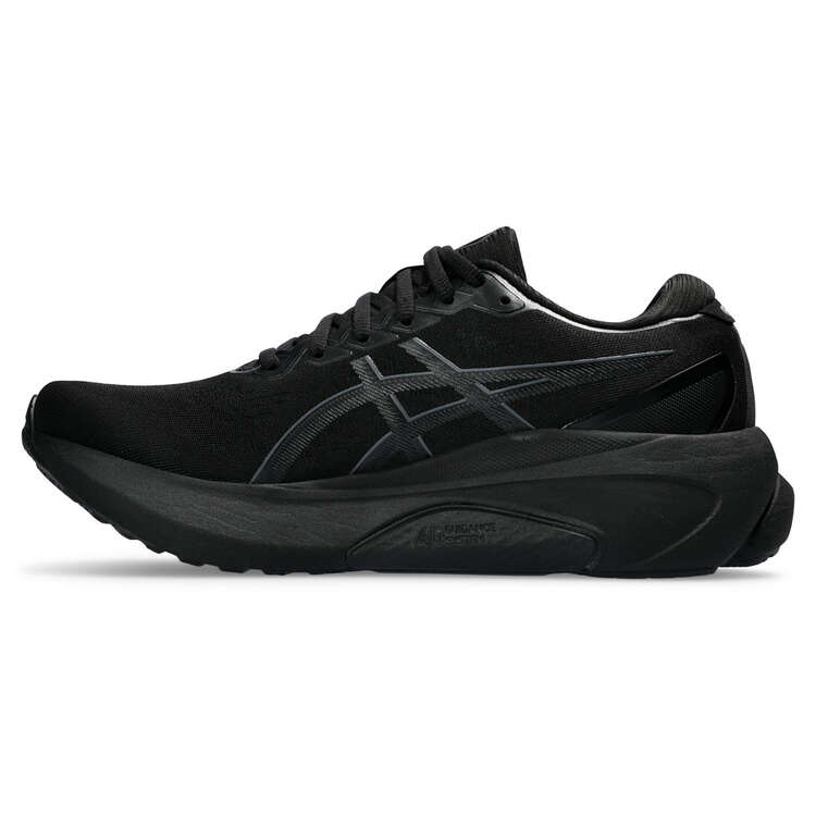 Asics GEL Kayano 30 4E Mens Running Shoes Black US 7, Black, rebel_hi-res